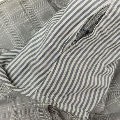 [Used] BOGLIOLI DOVER Cotton Check Casual Jacket Gray [50] [Condition Rank C] [Men&