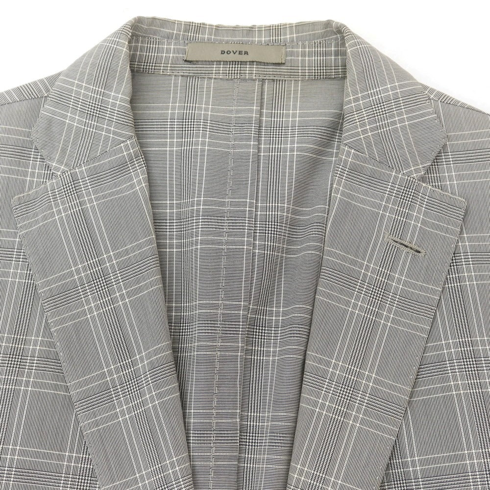 [Used] BOGLIOLI DOVER Cotton Check Casual Jacket Gray [50] [Condition Rank C] [Men&
