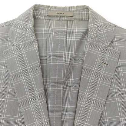 [Used] BOGLIOLI DOVER Cotton Check Casual Jacket Gray [50] [Condition Rank C] [Men&
