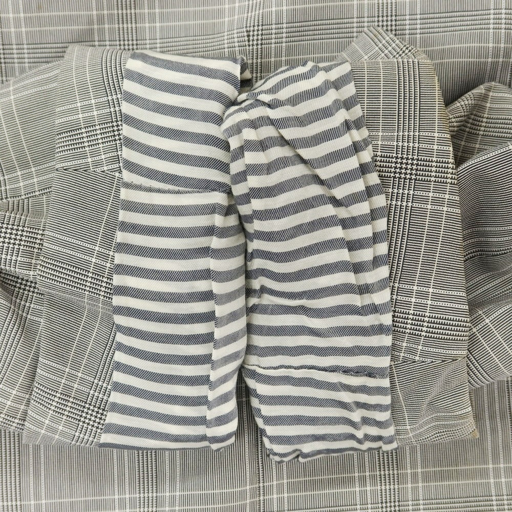 [Used] BOGLIOLI DOVER Cotton Check Casual Jacket Gray [50] [Condition Rank C] [Men&