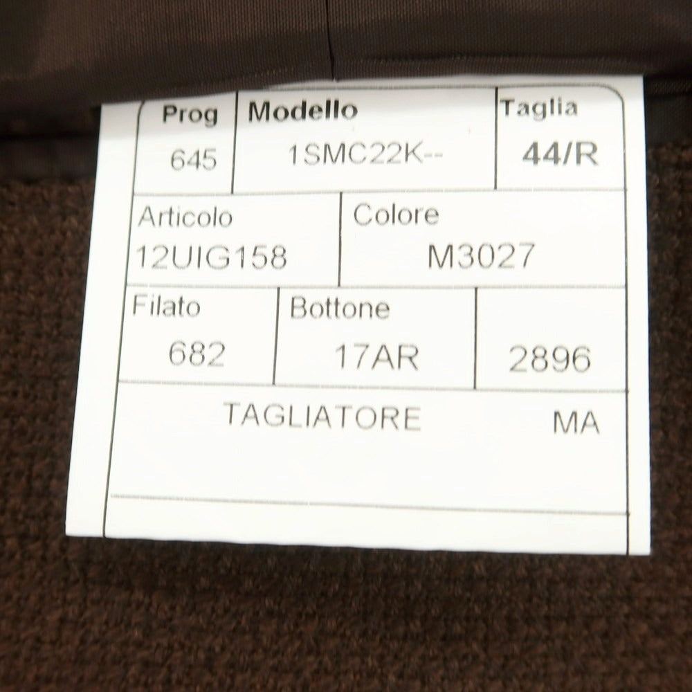 【中古】タリアトーレ TAGLIATORE ウール テーラードジャケット ブラウン【サイズ44】【 状態ランクB 】【 メンズ 】[BPD]