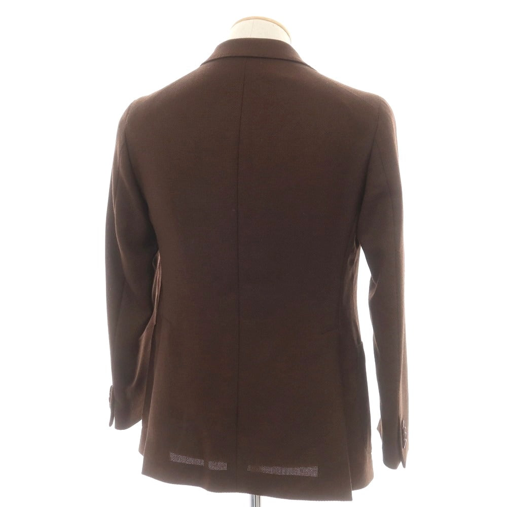 【中古】タリアトーレ TAGLIATORE ウール テーラードジャケット ブラウン【 44 】【 状態ランクB 】【 メンズ 】