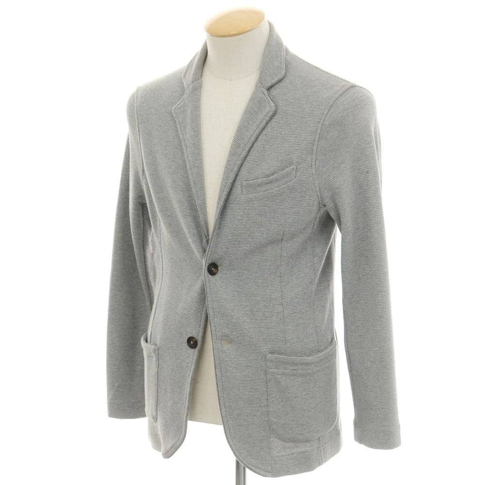 [Used] eleventy Cotton Knit Jacket Gray [XS] [Condition Rank B] [Men&