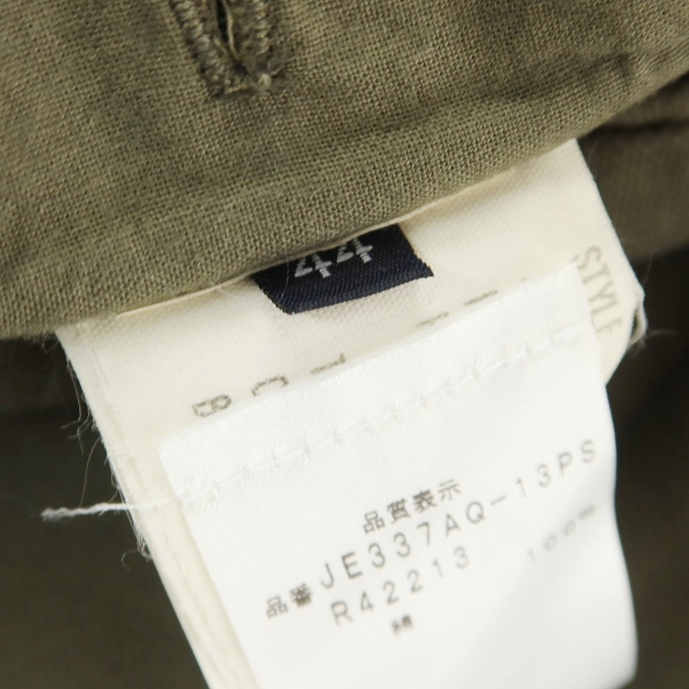[Used] LARDINI Cotton Jersey Casual Jacket Olive [44] [Condition Rank D] [Men&