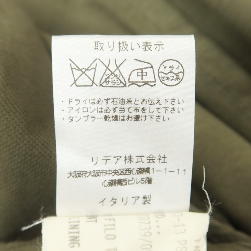 [Used] LARDINI Cotton Jersey Casual Jacket Olive [44] [Condition Rank D] [Men&