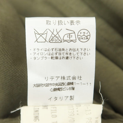 [Used] LARDINI Cotton Jersey Casual Jacket Olive [44] [Condition Rank D] [Men&