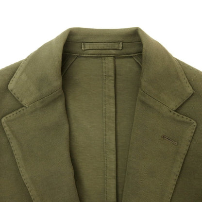 [Used] LARDINI Cotton Jersey Casual Jacket Olive [44] [Condition Rank D] [Men&