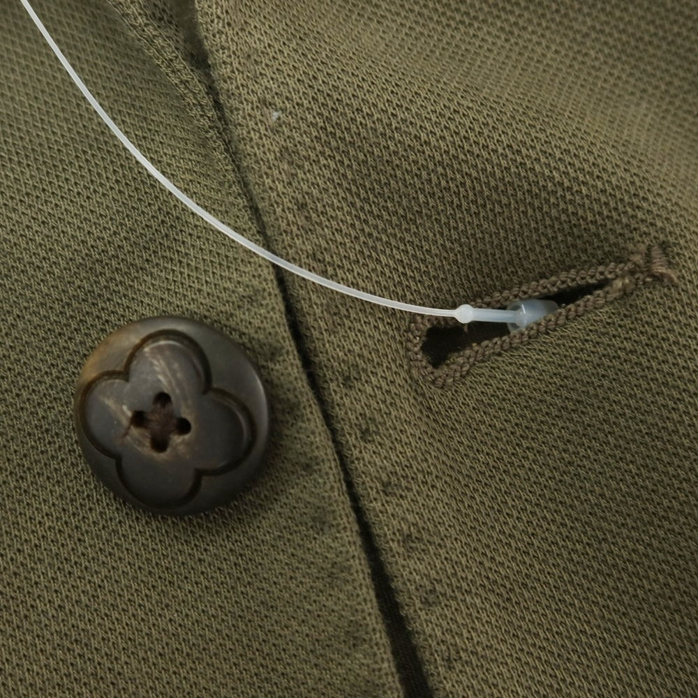 [Used] LARDINI Cotton Jersey Casual Jacket Olive [44] [Condition Rank D] [Men&