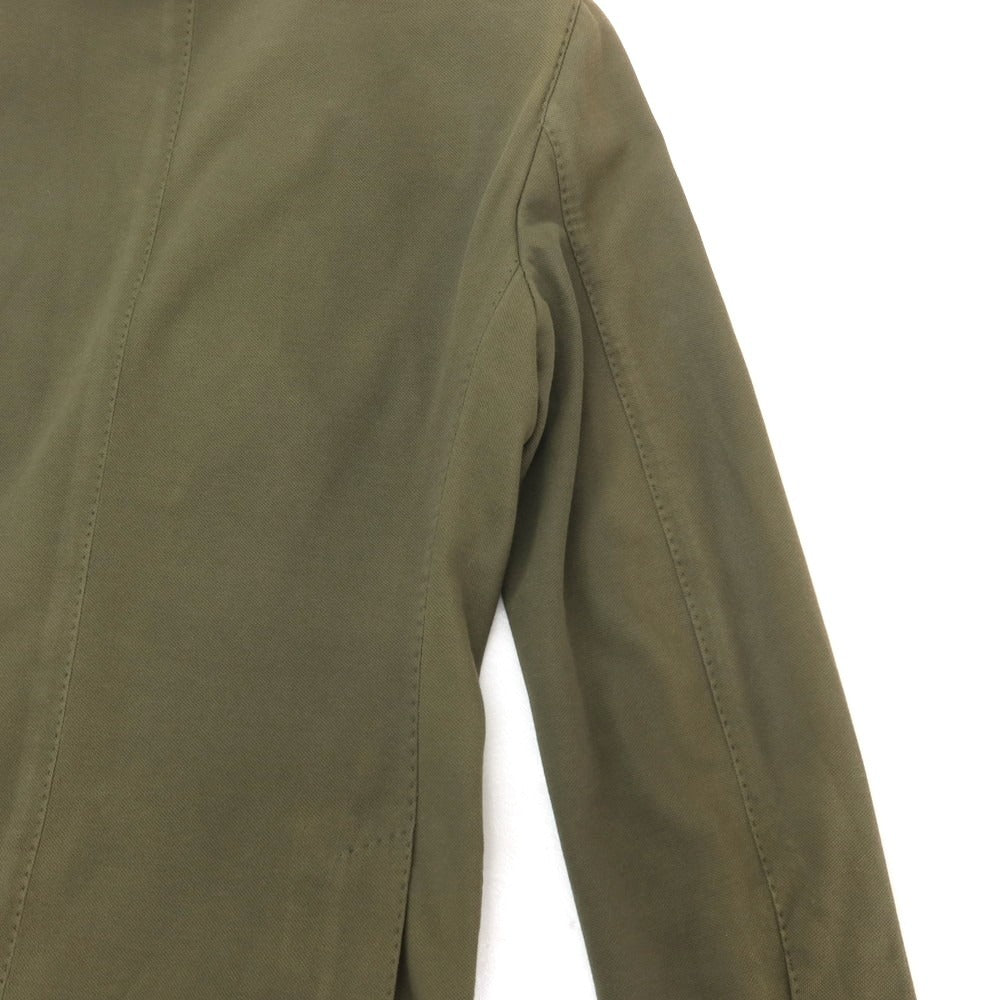 [Used] LARDINI Cotton Jersey Casual Jacket Olive [44] [Condition Rank D] [Men&