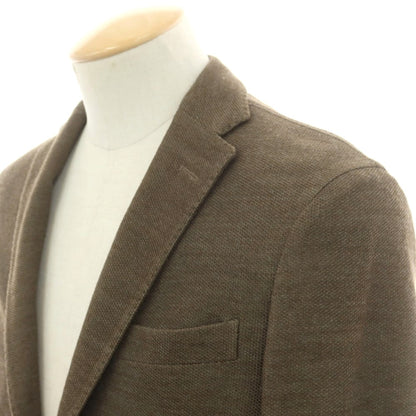 【中古】ボリオリ BOGLIOLI DOVER コットンウールジャージー テーラードジャケット オリーブブラウン【 44 】【 状態ランクB 】【 メンズ 】