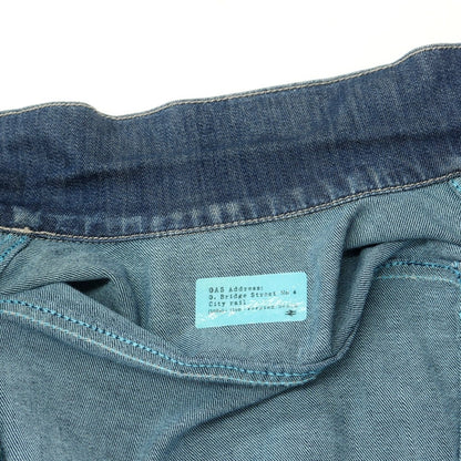 [Used] GAS Stretch Denim Jacket Navy [46] [Condition Rank B] [Men&
