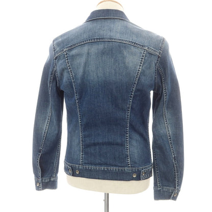 [Used] GAS Stretch Denim Jacket Navy [46] [Condition Rank B] [Men&