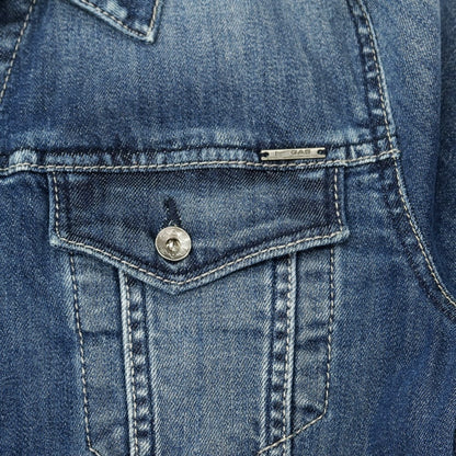 [Used] GAS Stretch Denim Jacket Navy [46] [Condition Rank B] [Men&
