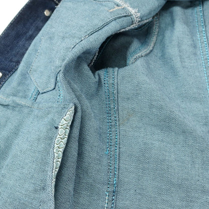 [Used] GAS Stretch Denim Jacket Navy [46] [Condition Rank B] [Men&
