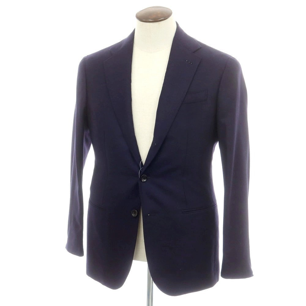 【新品】ジャン フランコ ボメザドリ Gian Franco Bommezzadri ウール テーラードジャケット ネイビー【 50 Drop6 】【 状態ランクN 】【 メンズ 】