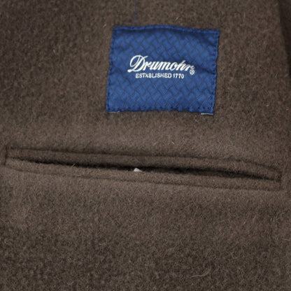 【新品】ドルモア DRUMOHR ウール チェスターフィールドコート トープ系【 48 】【 状態ランクN 】【 メンズ 】