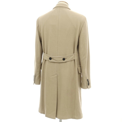 【新品】ドルモア DRUMOHR カシミヤ ダブルブレストコート ベージュ【 48 】【 状態ランクN 】【 メンズ 】