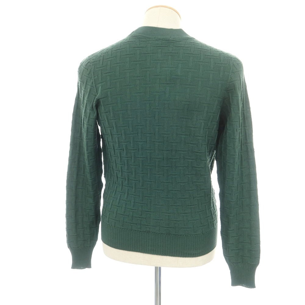 【新品】ドルモア DRUMOHR ウール カーディガン アッシュグリーン【 44 】【 状態ランクN 】【 メンズ 】