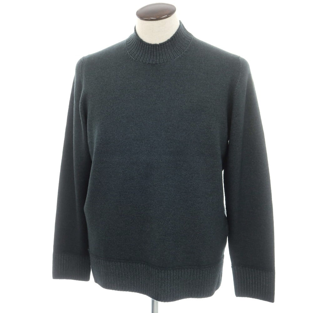 【新品】ドルモア DRUMOHR ウール モックネック プルオーバーニット チャコール【 52 】【 状態ランクN 】【 メンズ 】