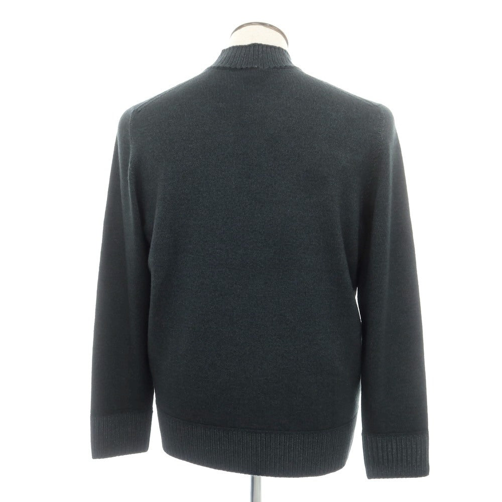 【新品】ドルモア DRUMOHR ウール モックネック プルオーバーニット チャコール【 52 】【 状態ランクN 】【 メンズ 】