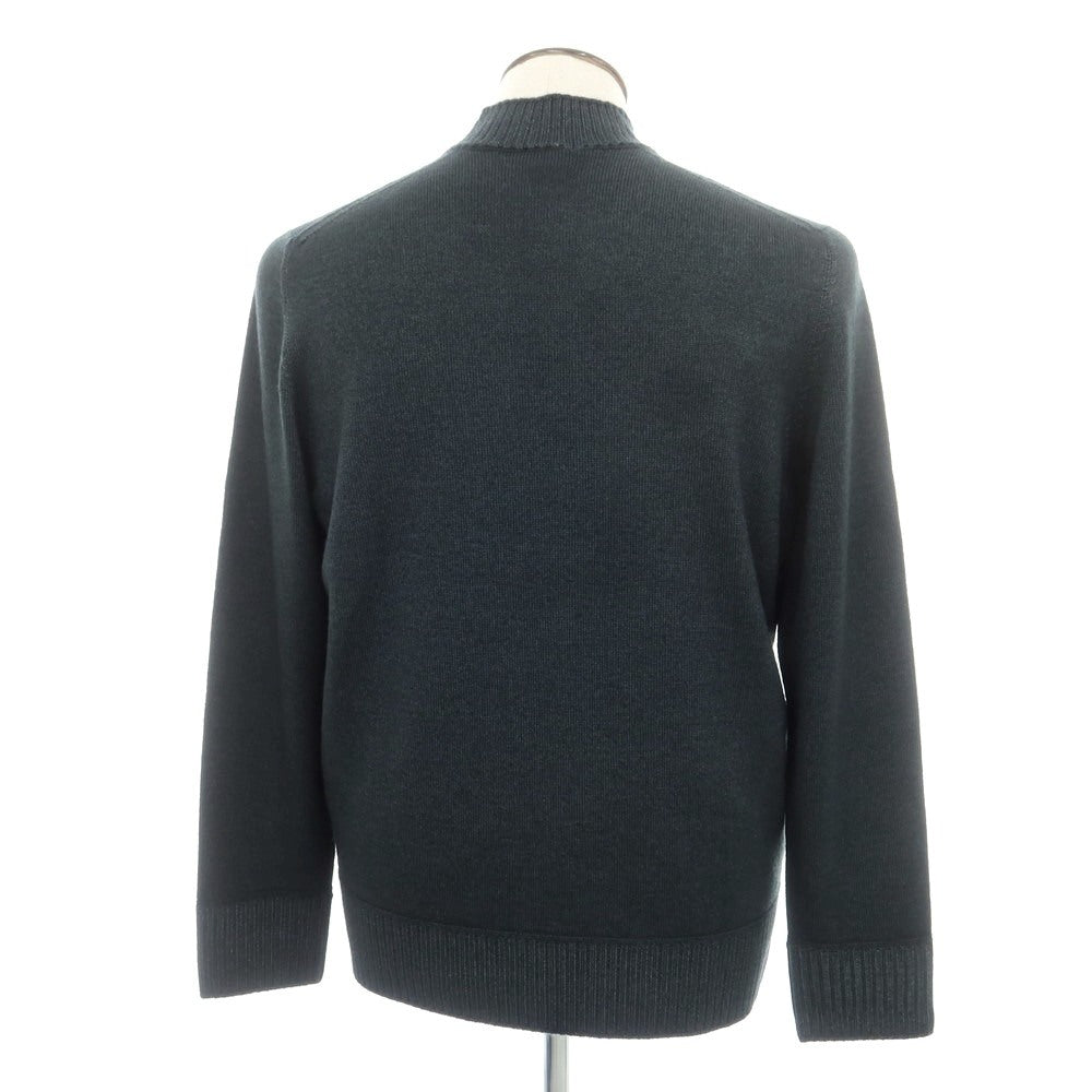 【新品】ドルモア DRUMOHR ウール モックネック プルオーバーニット チャコール【 52 】【 状態ランクN 】【 メンズ 】