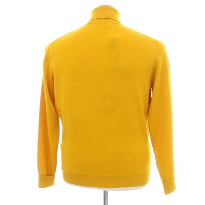 【新品】ドルモア DRUMOHR カシミヤ タートルネック プルオーバーニット サンフラワーイエロー【 50 】【 状態ランクN 】【 メンズ 】