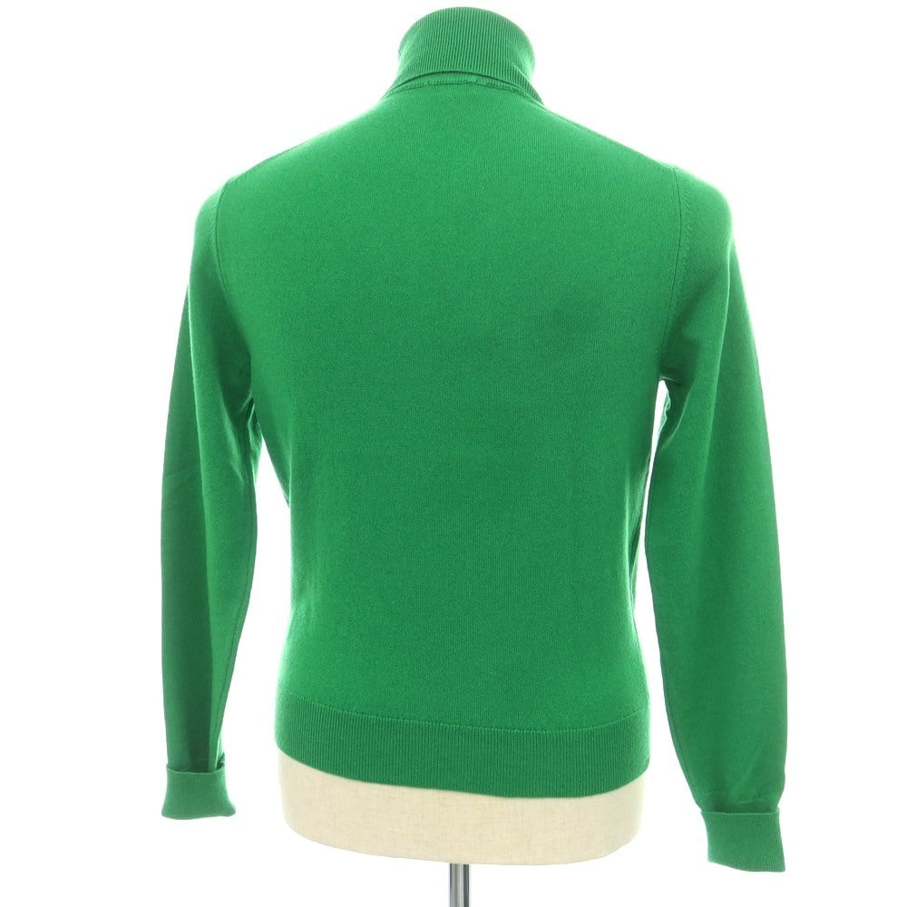 【新品】ドルモア DRUMOHR カシミヤ タートルネック プルオーバーニット グリーン【 44 】【 状態ランクN 】【 メンズ 】