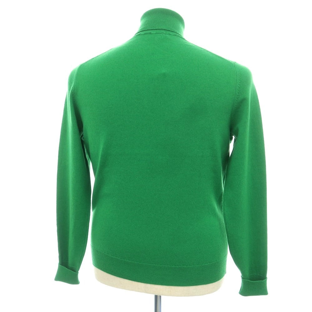 【新品】ドルモア DRUMOHR カシミヤ タートルネック プルオーバーニット グリーン【 50 】【 状態ランクN 】【 メンズ 】