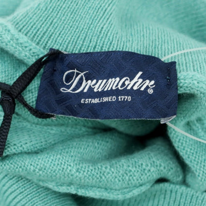 【新品】ドルモア DRUMOHR カシミヤ タートルネック プルオーバーニット ミントブルー【 48 】【 状態ランクN 】【 メンズ 】