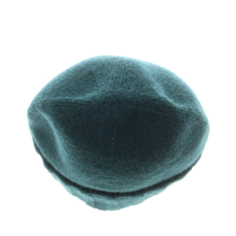 【新品】ドルモア DRUMOHR ミドルゲージカシミヤ ニットキャップ ダークグリーン【 状態ランクN 】【 メンズ 】