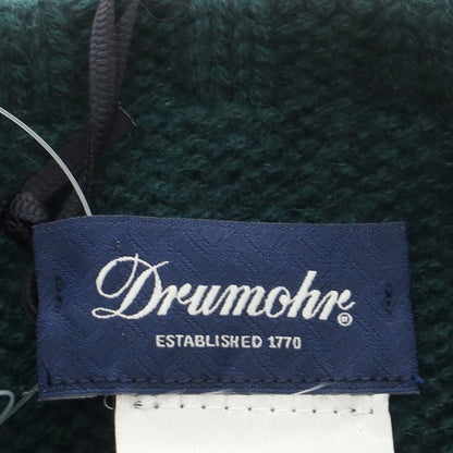 【新品】ドルモア DRUMOHR ミドルゲージカシミヤ ニットキャップ ダークグリーン【 状態ランクN 】【 メンズ 】