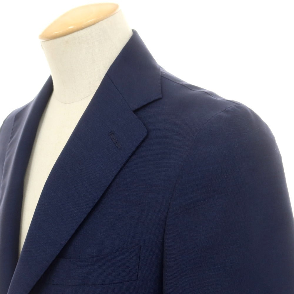 [Used] TAGLIATORE Wool Mohair 2 Button Suit Navy [44] [Condition Rank D] [Men&