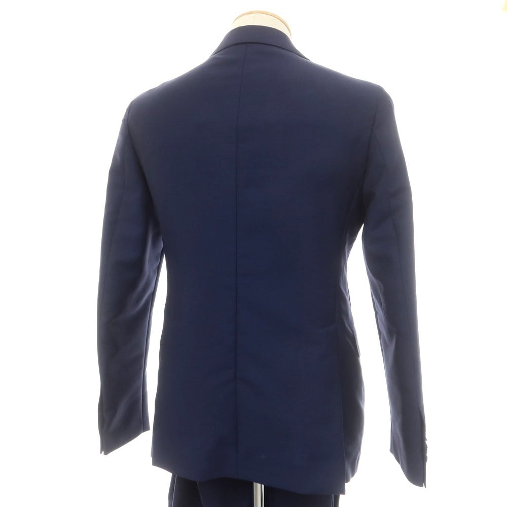 [Used] TAGLIATORE Wool Mohair 2 Button Suit Navy [44] [Condition Rank D] [Men&