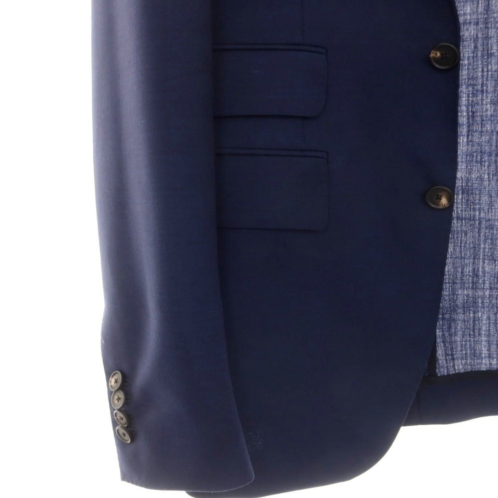 [Used] TAGLIATORE Wool Mohair 2 Button Suit Navy [44] [Condition Rank D] [Men&