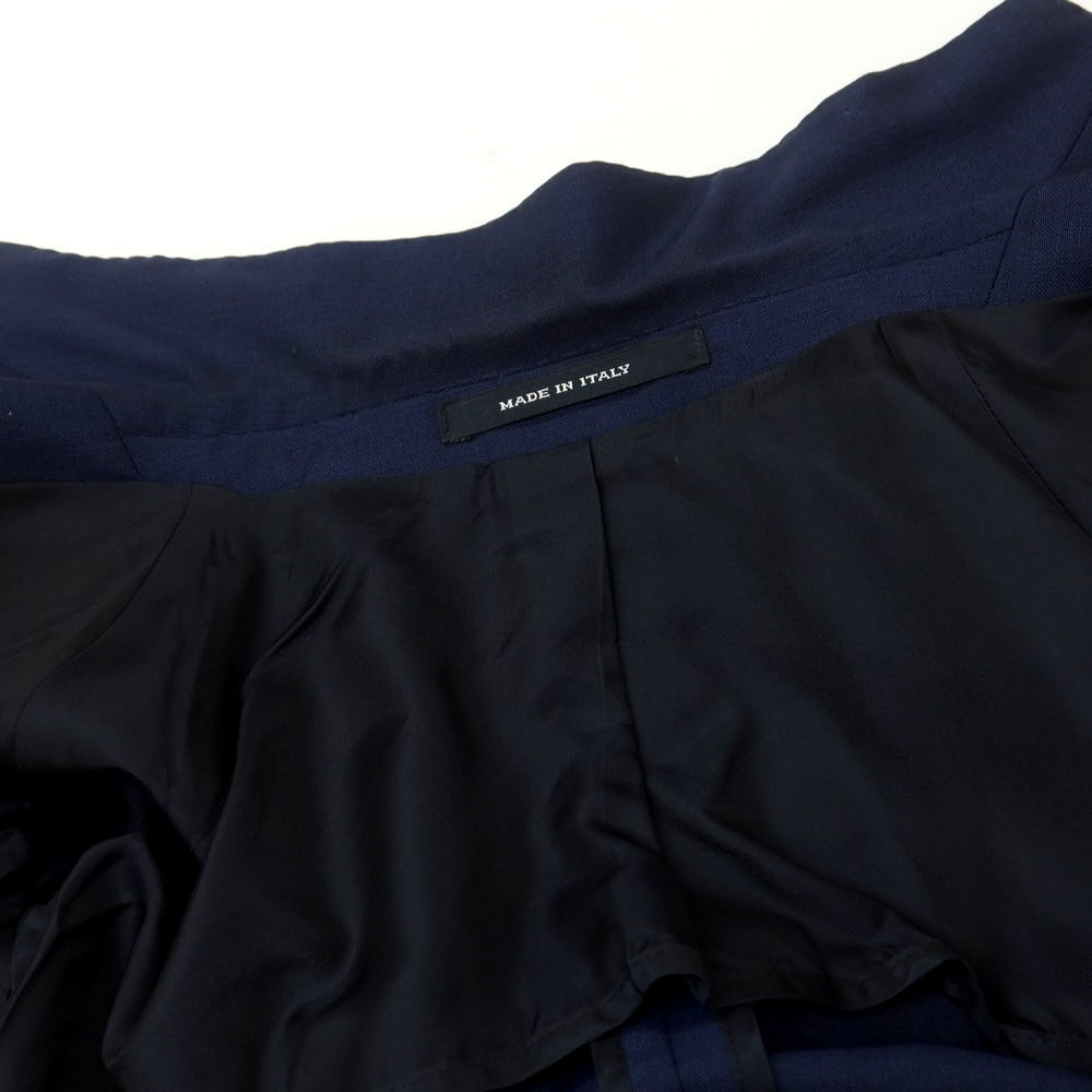 [Used] TAGLIATORE Wool Mohair 2 Button Suit Navy [44] [Condition Rank D] [Men&
