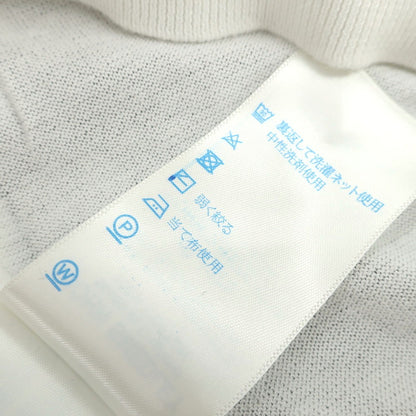 【中古】ジョンスメドレー JOHN SMEDLEY ハイゲージ コットン クルーネック プルオーバーニット ホワイト【 M 】【 状態ランクC 】【 メンズ 】