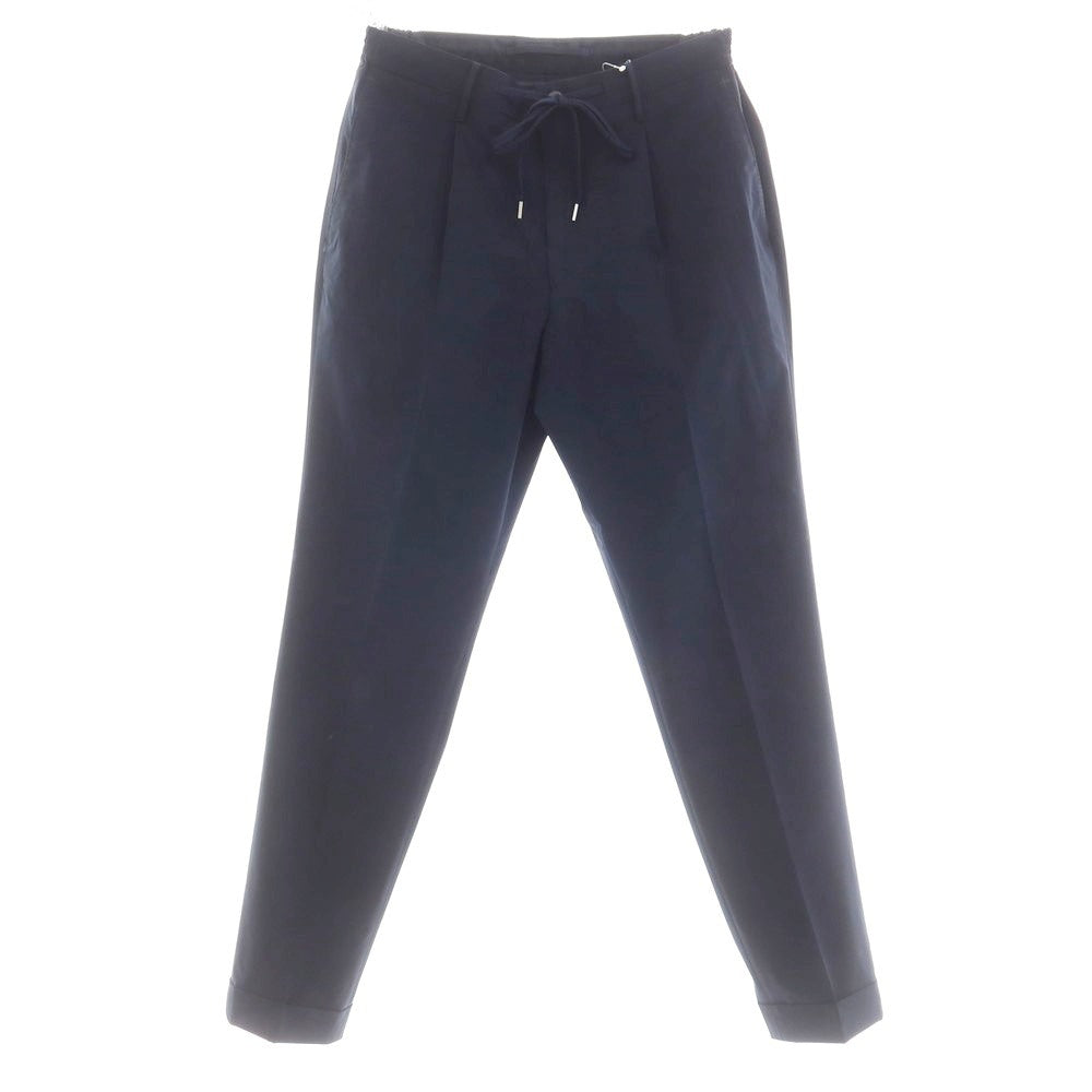 [Used] CrossCloset crossclothet polyester easy slacks pants navy [1] [Condition rank C] [Men&