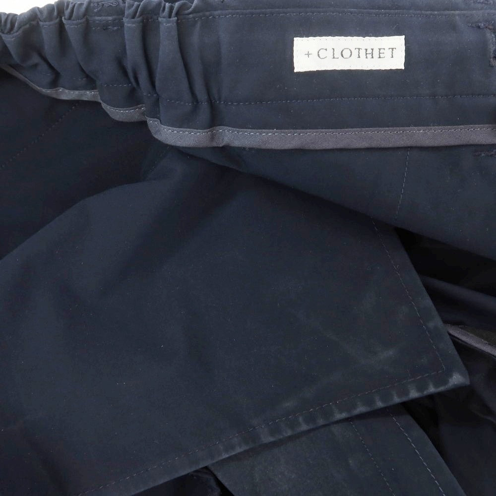 [Used] CrossCloset crossclothet polyester easy slacks pants navy [1] [Condition rank C] [Men&