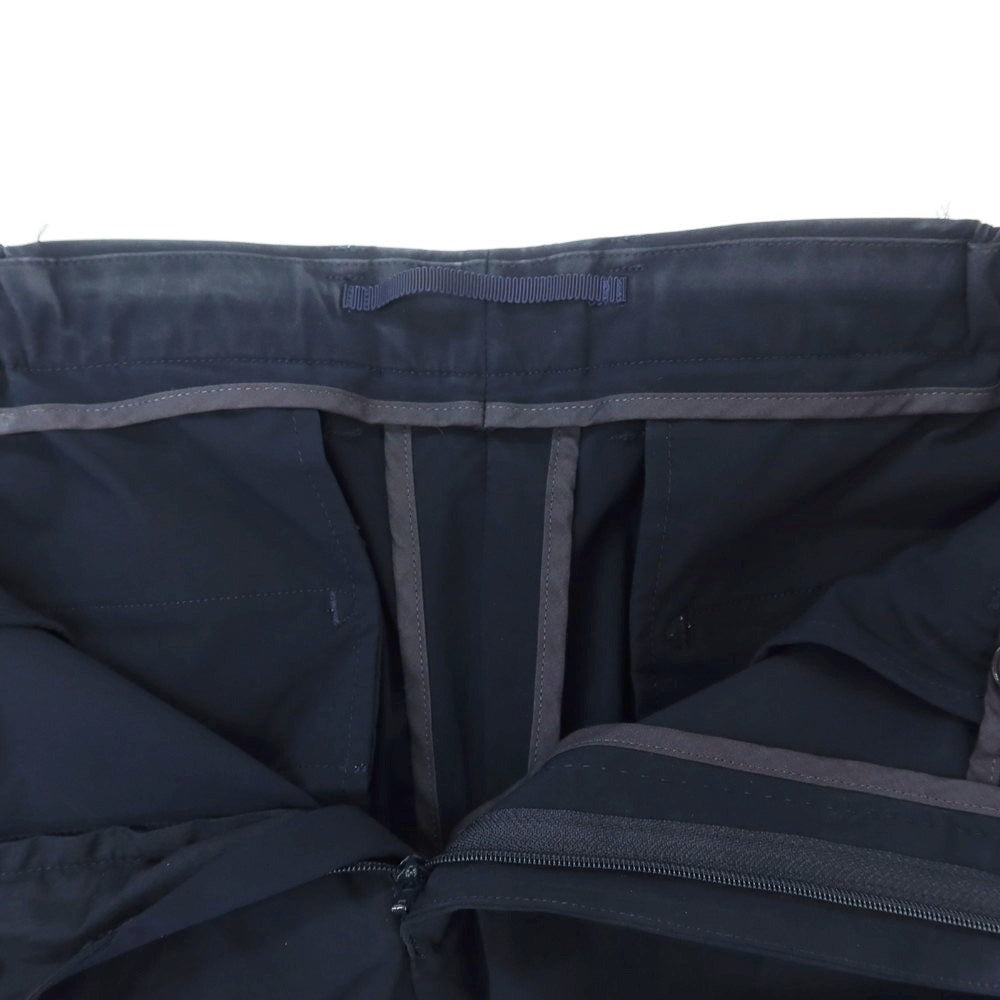 [Used] CrossCloset crossclothet polyester easy slacks pants navy [1] [Condition rank C] [Men&