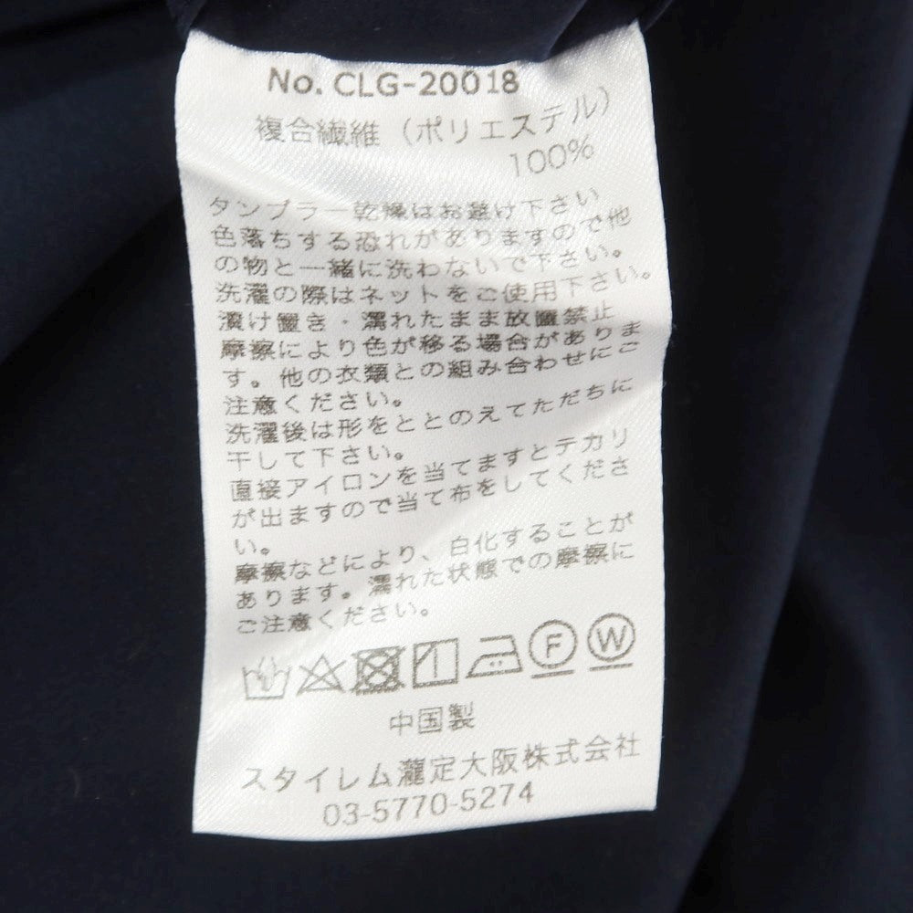 [Used] CrossCloset crossclothet polyester easy slacks pants navy [1] [Condition rank C] [Men&