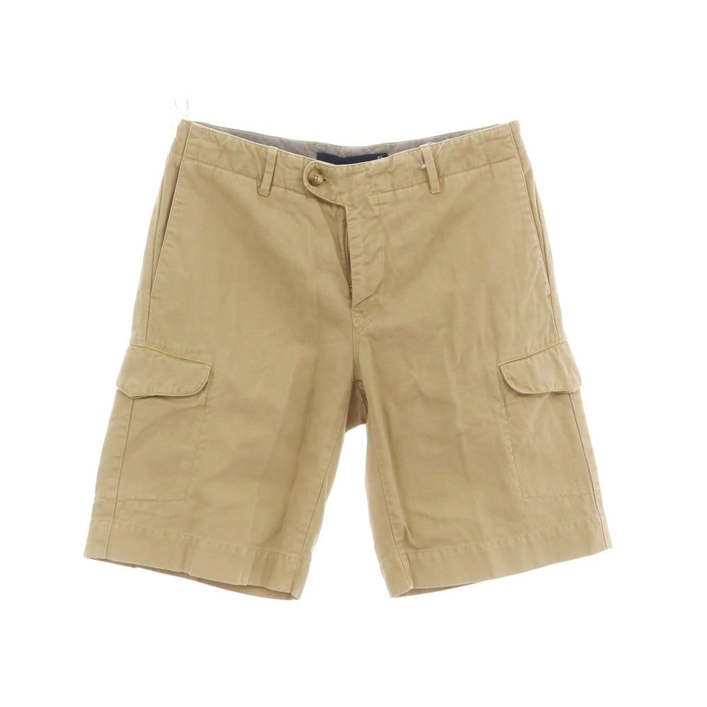 [Used] INCOTEX Cotton Linen Cargo Shorts Beige [46] [Condition Rank B] [Men&