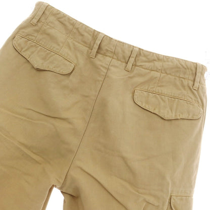 [Used] INCOTEX Cotton Linen Cargo Shorts Beige [46] [Condition Rank B] [Men&