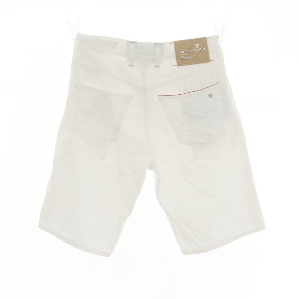 【中古】ヤコブコーエン JACOB COHEN J633 コットン ショートパンツ ホワイト【 31 】【 状態ランクB 】【 メンズ 】