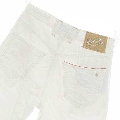 【中古】ヤコブコーエン JACOB COHEN J633 コットン ショートパンツ ホワイト【 31 】【 状態ランクB 】【 メンズ 】