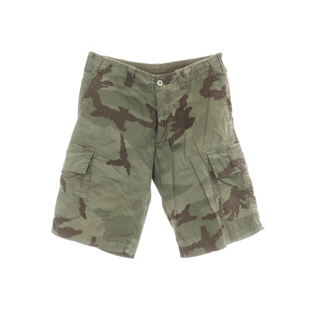 [Used] JWBRINE Stretch Cotton Camouflage Cargo Shorts Olive [46] [Condition Rank C] [Men&