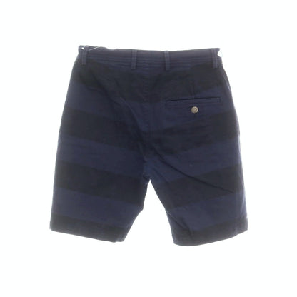 [Used] Seagreen Stretch Cotton Striped Shorts Navy x Black [2] [Condition Rank B] [Men&
