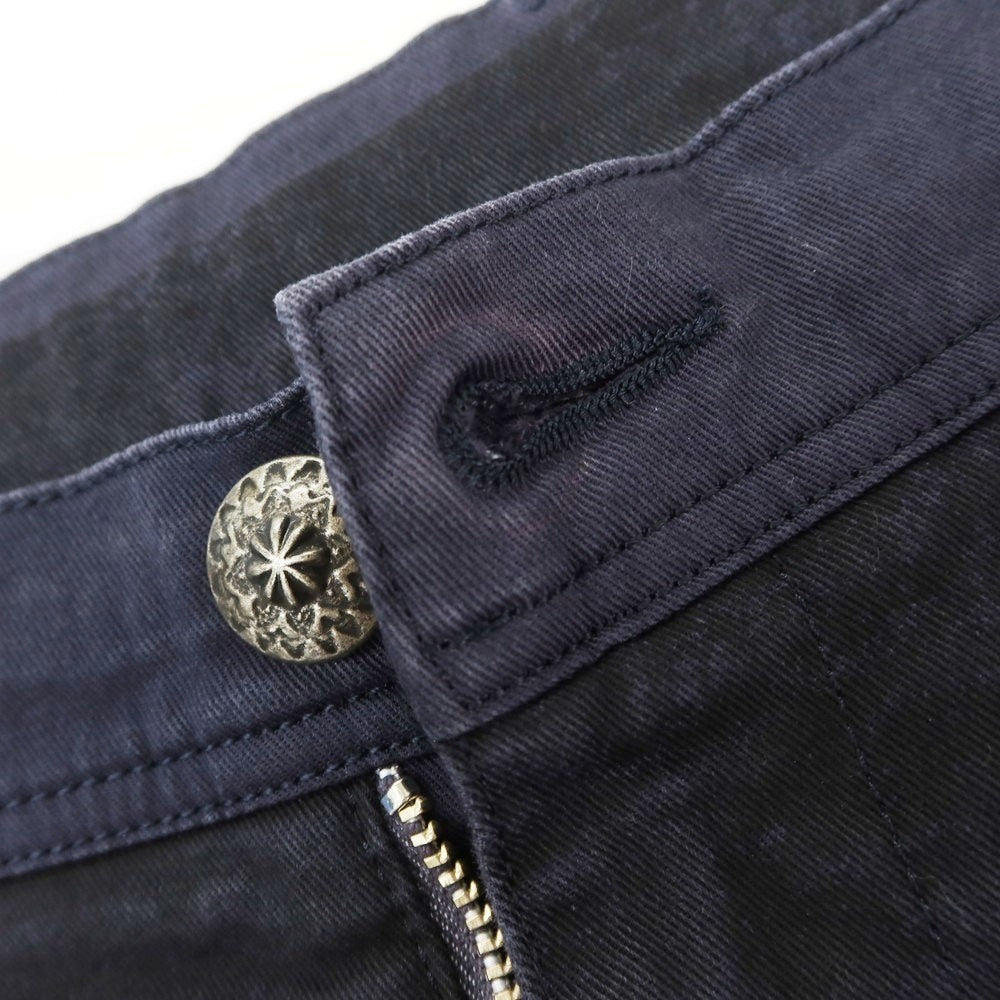 [Used] Seagreen Stretch Cotton Striped Shorts Navy x Black [2] [Condition Rank B] [Men&