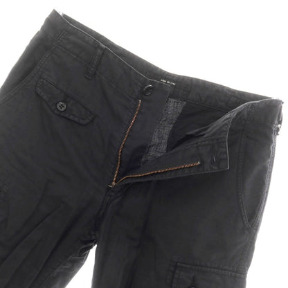 [Used] Sage de Cret Cotton Linen Cargo Shorts Black [M] [Condition Rank B] [Men&