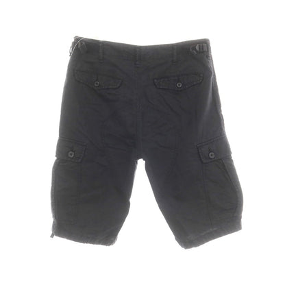 [Used] Sage de Cret Cotton Linen Cargo Shorts Black [M] [Condition Rank B] [Men&