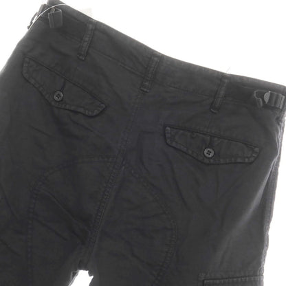 [Used] Sage de Cret Cotton Linen Cargo Shorts Black [M] [Condition Rank B] [Men&